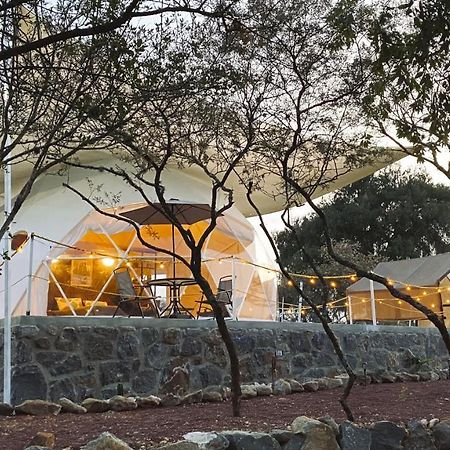 מלון הואסקה דה אוקמפו El Gato Glamping Con Vista A Prismas Basalticos מראה חיצוני תמונה