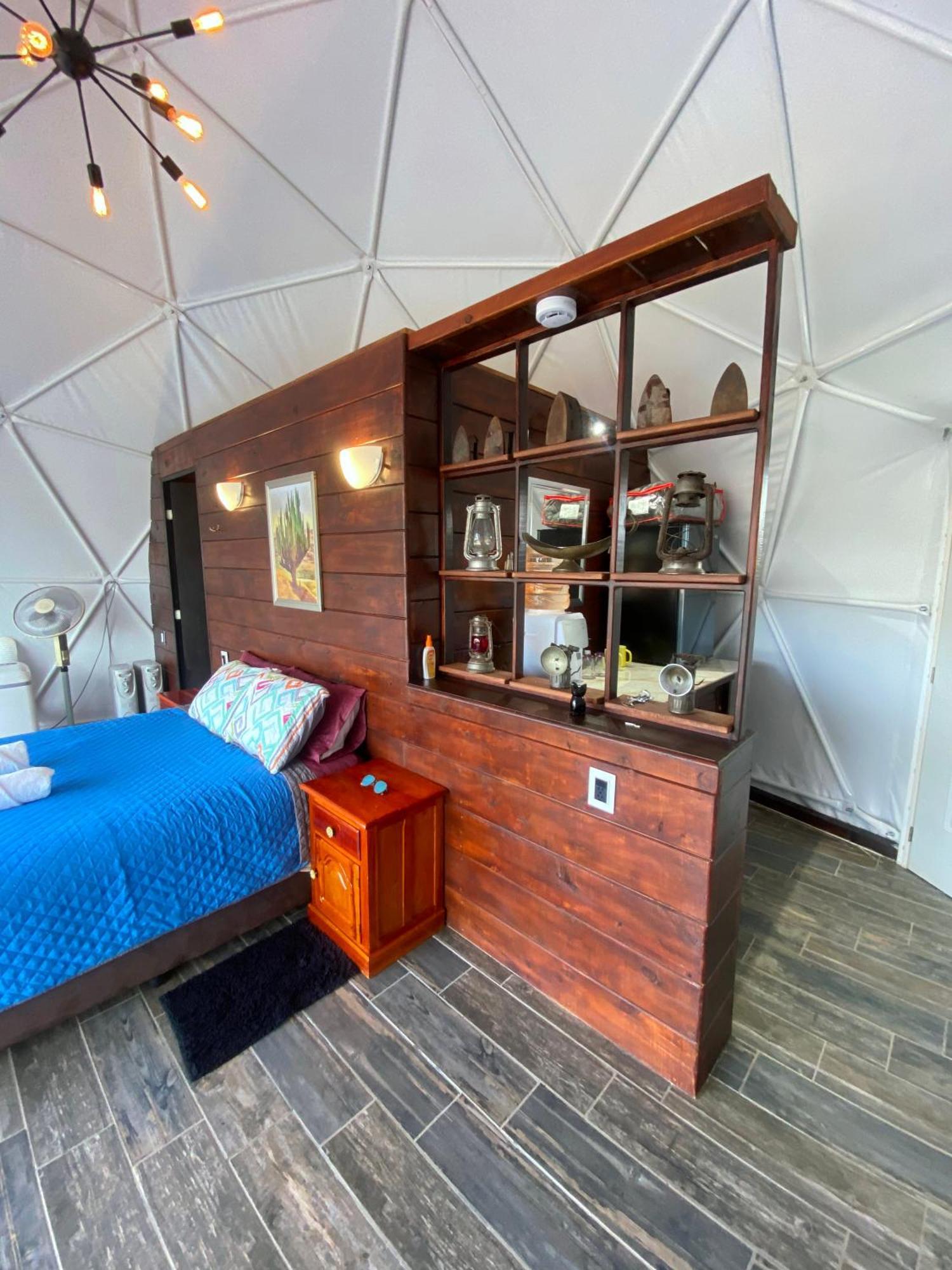 מלון הואסקה דה אוקמפו El Gato Glamping Con Vista A Prismas Basalticos מראה חיצוני תמונה